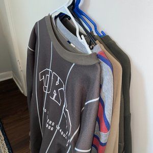 Men's Streetwear Sweatshirt Bundle LARGE